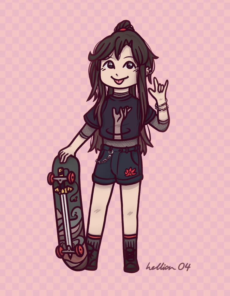 Skater Wei Wuxian