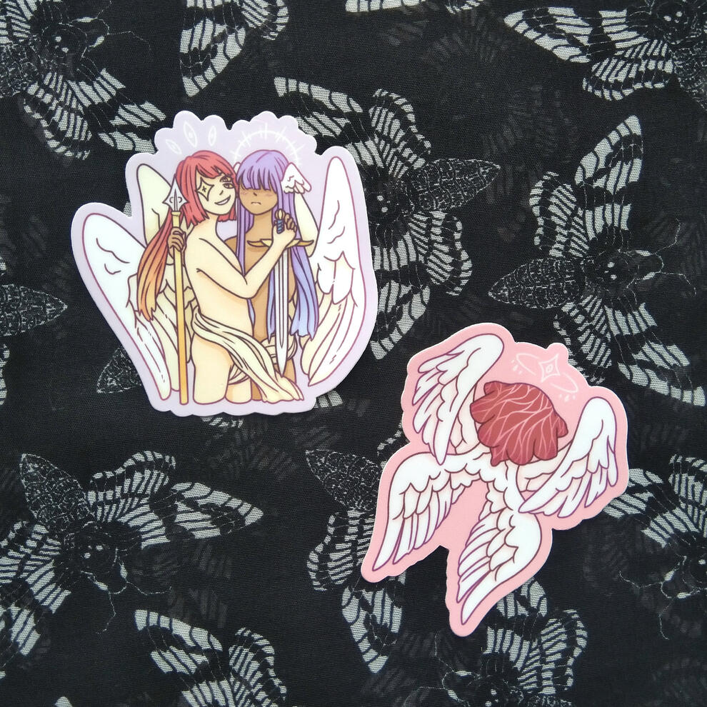 OC Angel Stickers
