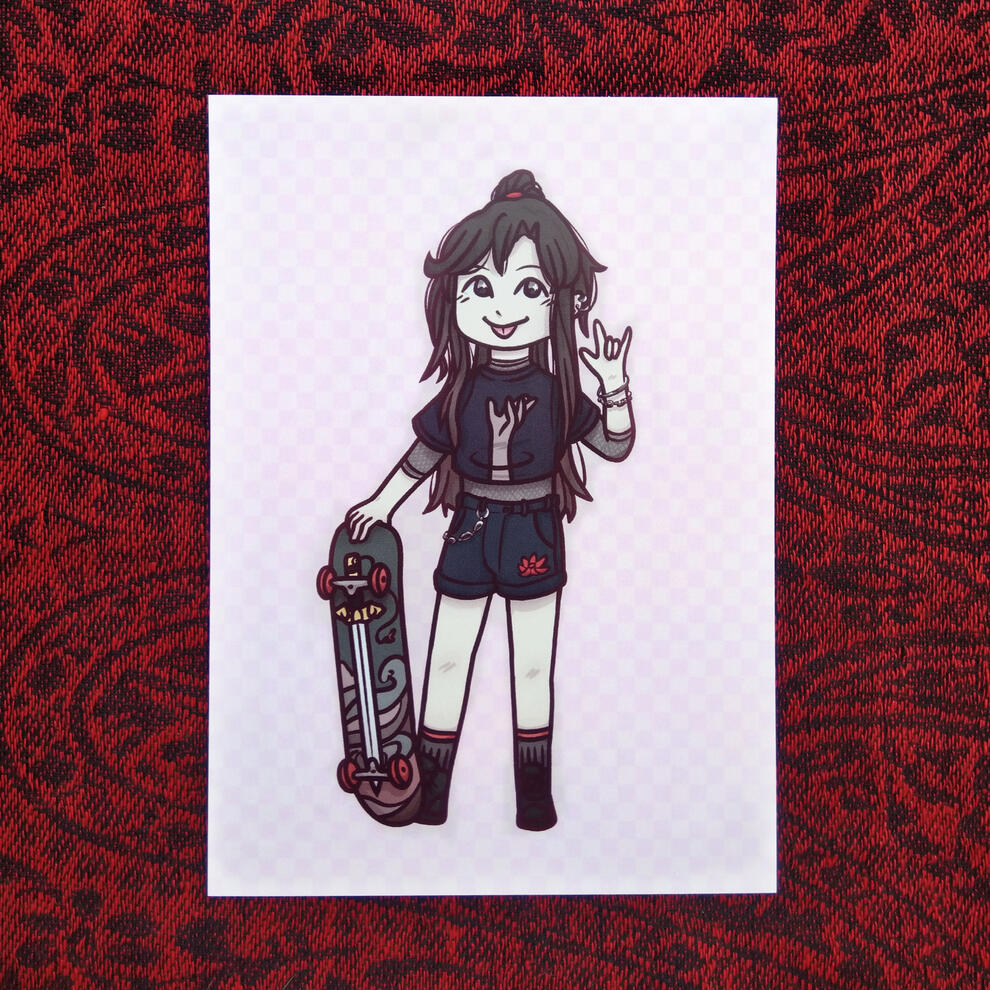 P4P Skater WWX Print