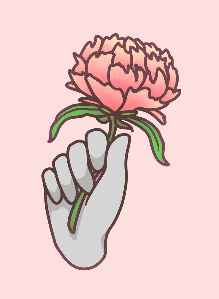 Pink Peony