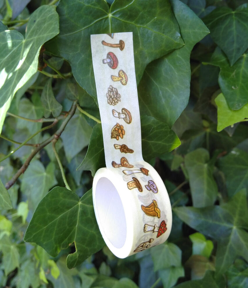 Mushroom Washi Tape