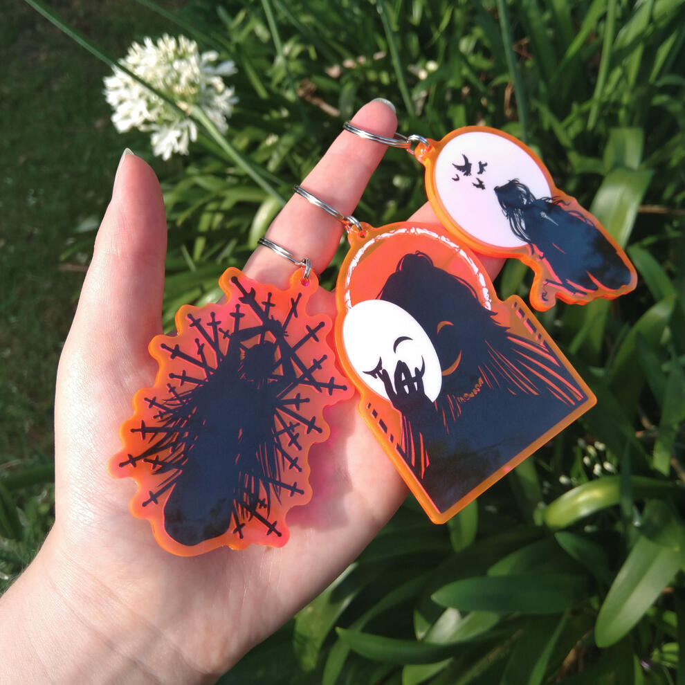 P4P Silhouette Keychains