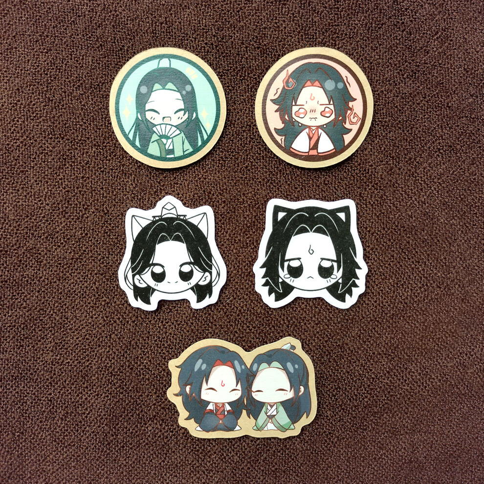 P4P Ritsu Paper Stickers